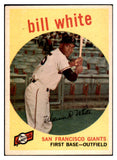 1959 Topps Baseball #359 Bill White Giants EX-MT 527251