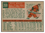 1959 Topps Baseball #359 Bill White Giants EX-MT 527251