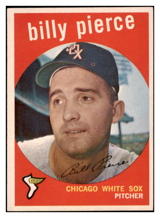 1959 Topps Baseball #410 Billy Pierce White Sox EX-MT 527252