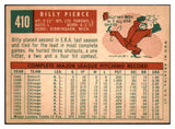 1959 Topps Baseball #410 Billy Pierce White Sox EX-MT 527252