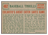 1959 Topps Baseball #462 Rocky Colavito IA Indians EX-MT 527261