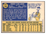 1970 Topps Baseball #290 Rod Carew Twins EX-MT 527263