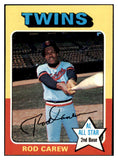 1975 Topps Baseball #600 Rod Carew Twins EX-MT 527265
