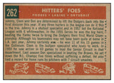 1959 Topps Baseball #262 Don Drysdale Johnny Podres EX-MT 527267