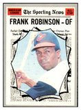 1970 Topps Baseball #463 Frank Robinson A.S. Orioles EX-MT 527288