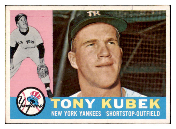 1960 Topps Baseball #083 Tony Kubek Yankees VG-EX 527309