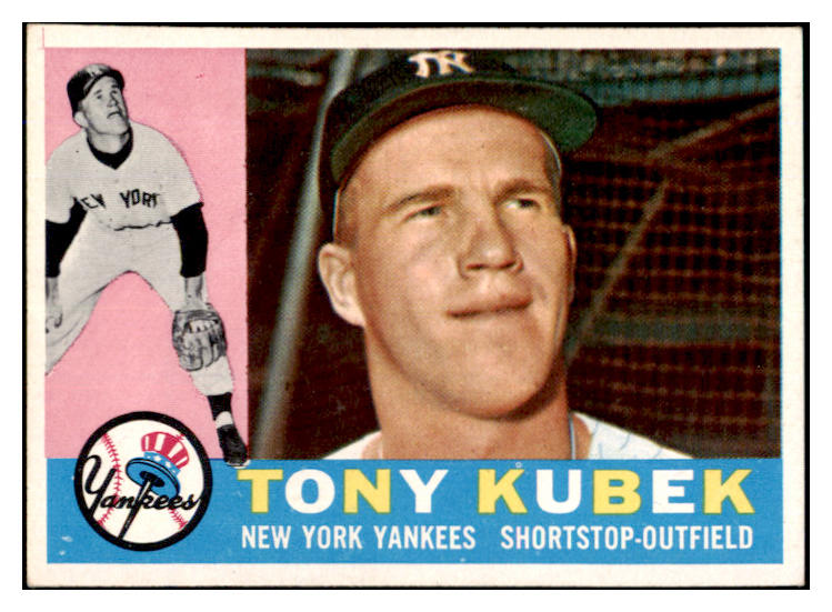 1960 Topps Baseball #083 Tony Kubek Yankees EX-MT 527310