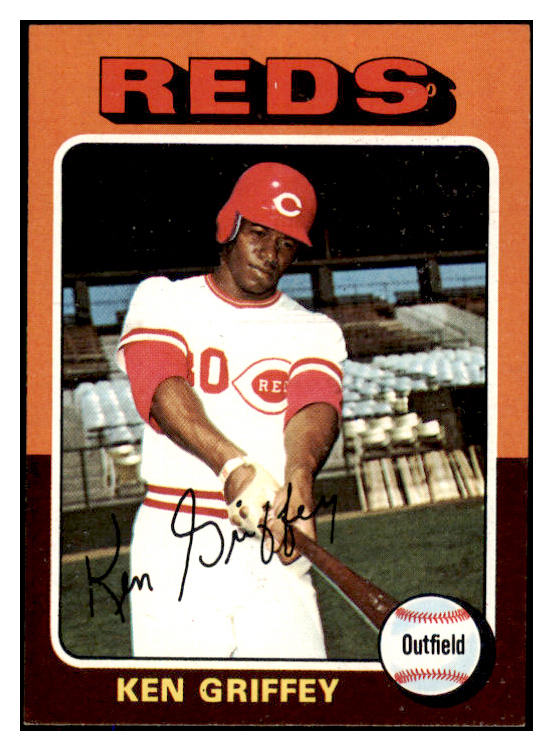 1975 Topps Baseball #284 Ken Griffey Reds EX-MT 527316