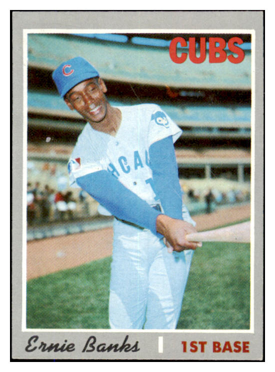 1970 Topps Baseball #630 Ernie Banks Cubs EX-MT 527319