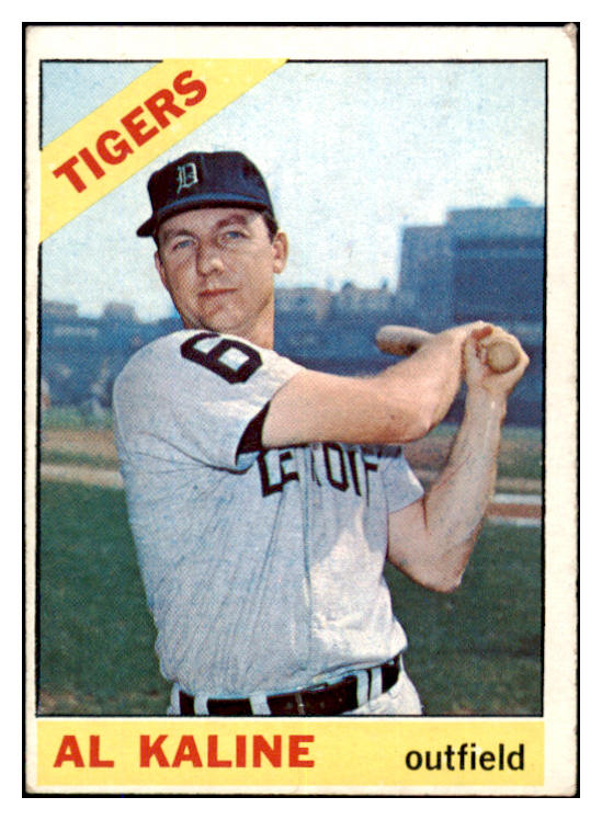1966 Topps Baseball #410 Al Kaline Tigers VG-EX 527320