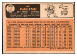 1966 Topps Baseball #410 Al Kaline Tigers VG-EX 527320