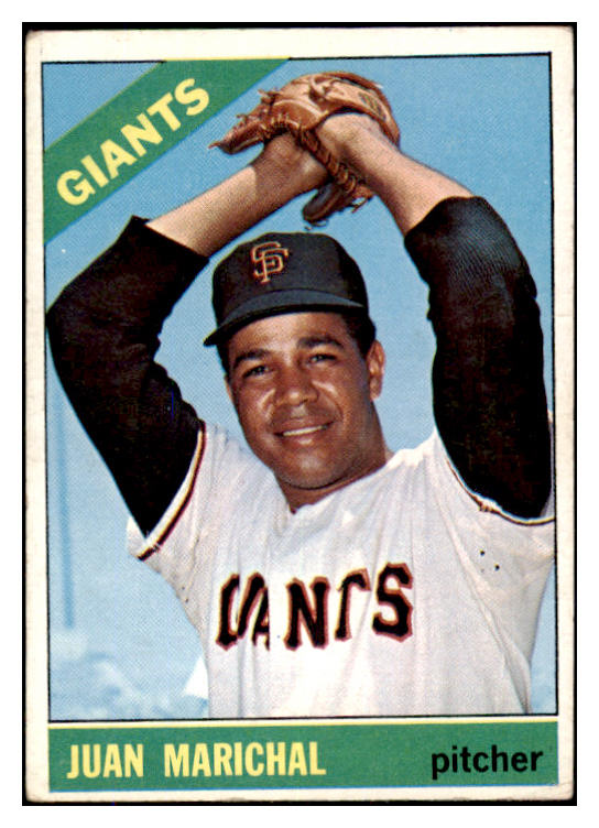 1966 Topps Baseball #420 Juan Marichal Giants VG-EX 527321