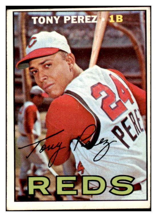 1967 Topps Baseball #476 Tony Perez Reds VG-EX 527323