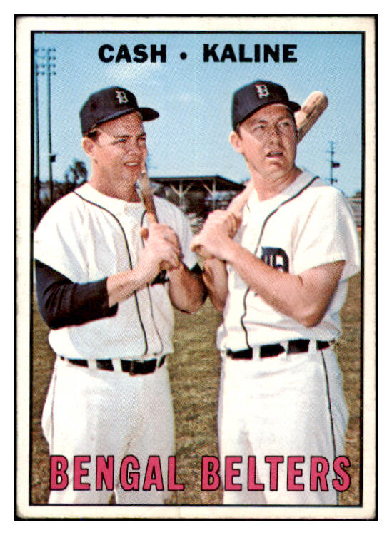 1967 Topps Baseball #216 Al Kaline Norm Cash VG-EX 527330