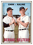 1967 Topps Baseball #216 Al Kaline Norm Cash VG-EX 527330