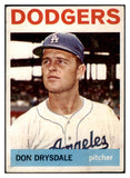 1964 Topps Baseball #120 Don Drysdale Dodgers VG-EX 527341