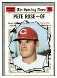 1970 Topps Baseball #458 Pete Rose A.S. Reds VG-EX 527352