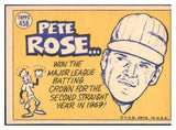 1970 Topps Baseball #458 Pete Rose A.S. Reds VG-EX 527352