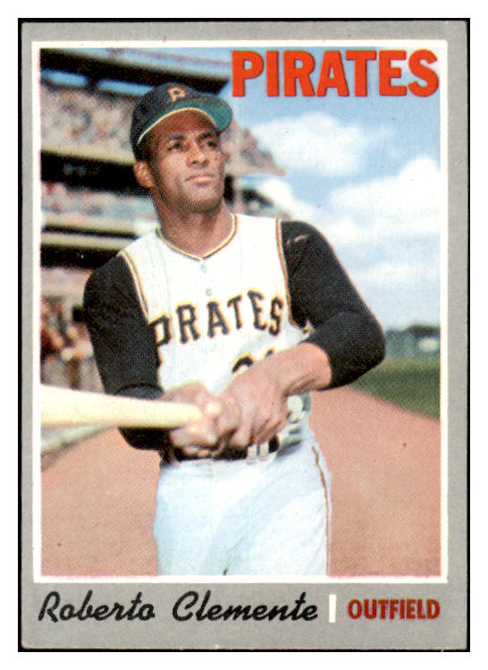 1970 Topps Baseball #350 Roberto Clemente Pirates VG-EX 527355