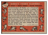 1958 Topps Baseball #386 Frank Robinson Gus Bell VG-EX 527362