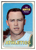 1969 Topps Baseball #235 Catfish Hunter A's VG-EX 527365