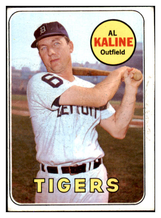 1969 Topps Baseball #410 Al Kaline Tigers VG-EX 527366