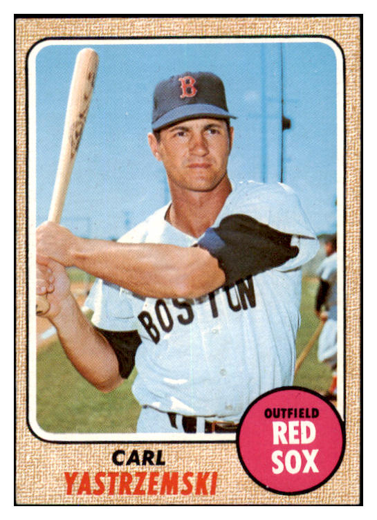 1968 Topps Baseball #250 Carl Yastrzemski Red Sox VG-EX 527368