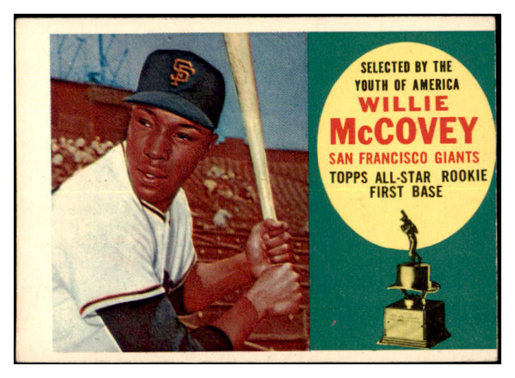 1960 Topps Baseball #316 Willie McCovey Giants VG-EX 527382