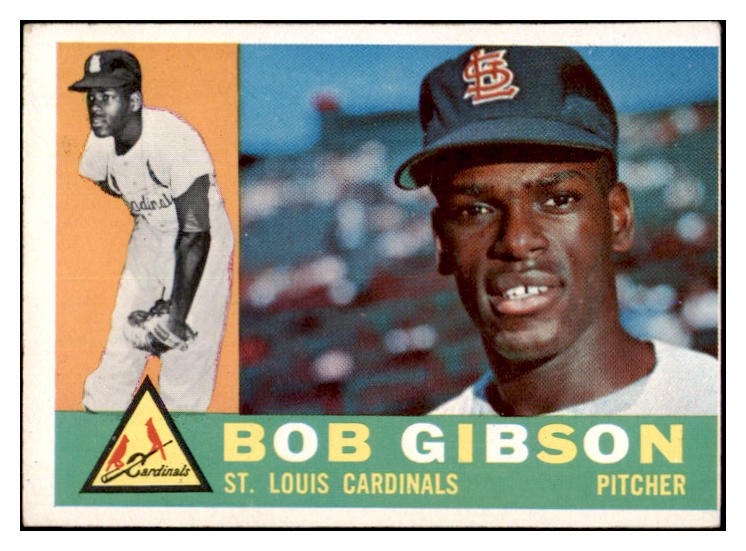 1960 Topps Baseball #073 Bob Gibson Cardinals VG-EX 527389
