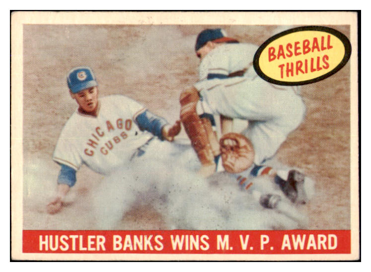 1959 Topps Baseball #469 Ernie Banks IA Cubs VG-EX 527395