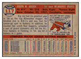 1957 Topps Baseball #117 Joe Adcock Braves EX-MT 527417
