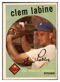 1959 Topps Baseball #403 Clem Labine Dodgers EX 527422
