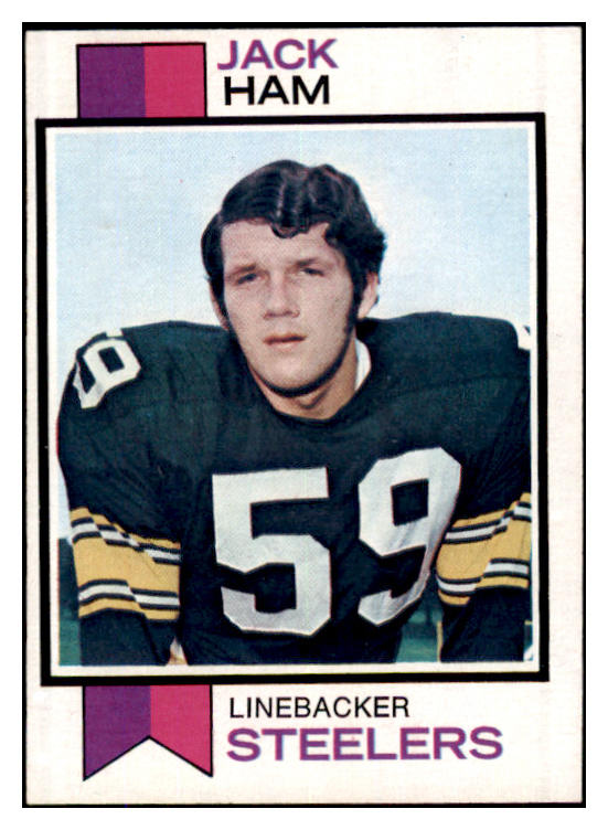 1973 Topps Football #115 Jack Ham Steelers EX-MT 527446