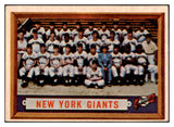 1957 Topps Baseball #317 New York Giants Team EX+/EX-MT 527468