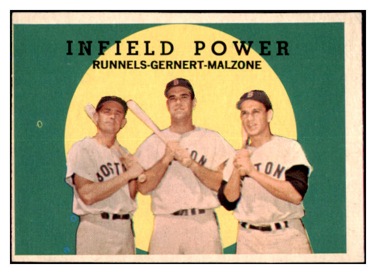 1959 Topps Baseball #519 Pete Runnels Frank Malzone VG-EX 527475