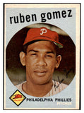 1959 Topps Baseball #535 Ruben Gomez Phillies EX-MT 527482