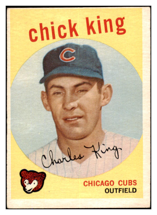 1959 Topps Baseball #538 Chick King Cubs EX-MT 527491