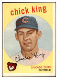 1959 Topps Baseball #538 Chick King Cubs EX-MT 527491