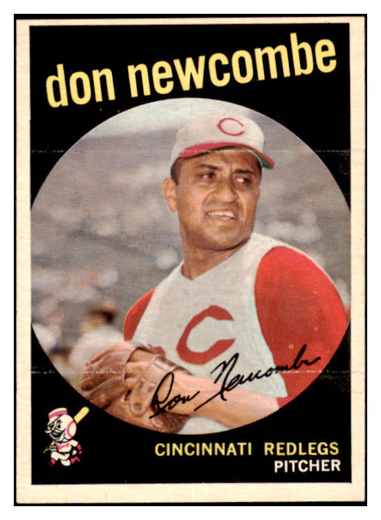 1959 Topps Baseball #312 Don Newcombe Reds EX+/EX-MT 527498
