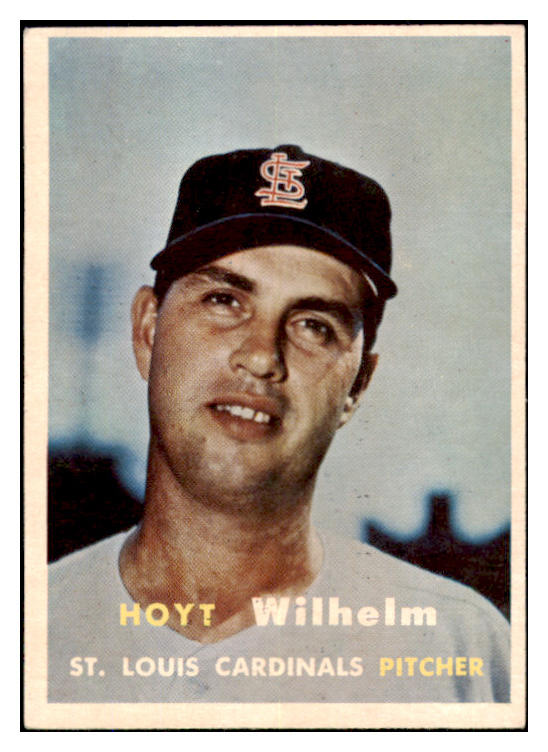 1957 Topps Baseball #203 Hoyt Wilhelm Cardinals EX-MT 527526