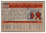 1957 Topps Baseball #203 Hoyt Wilhelm Cardinals EX-MT 527526
