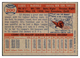 1957 Topps Baseball #200 Gil McDougald Yankees VG-EX 527529