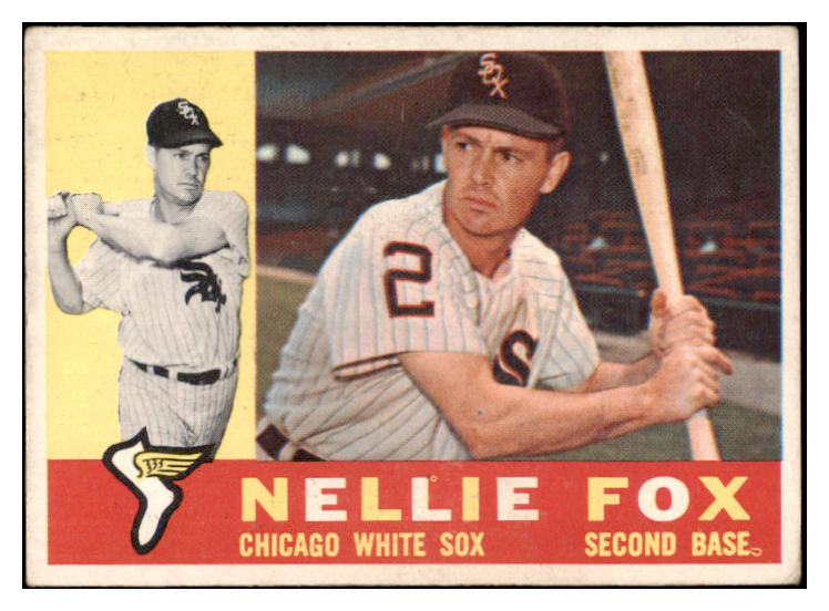 1960 Topps Baseball #100 Nellie Fox White Sox VG-EX 527577