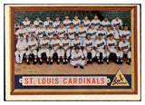 1957 Topps Baseball #243 St. Louis Cardinals Team EX 527601