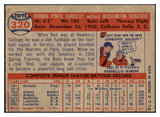 1957 Topps Baseball #320 Neil Chrisley Senators VG 527610
