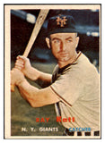 1957 Topps Baseball #331 Ray Katt Giants VG-EX 527618