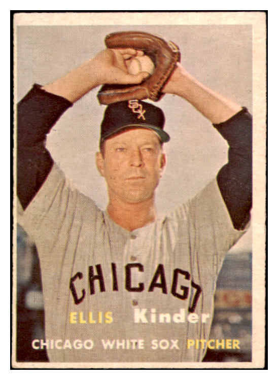 1957 Topps Baseball #352 Ellis Kinder White Sox VG-EX 527623