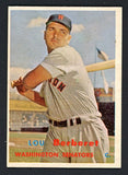 1957 Topps Baseball #315 Lou Berberet Senators EX 527633