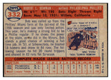 1957 Topps Baseball #332 Bob Bowman Phillies EX 527641