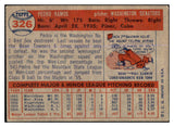 1957 Topps Baseball #326 Pedro Ramos Senators EX 527646